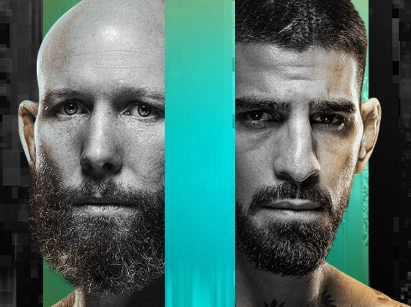Josh Emmett vs Illia Topuria el sábado en en Florida y ESPN Poster: UFC