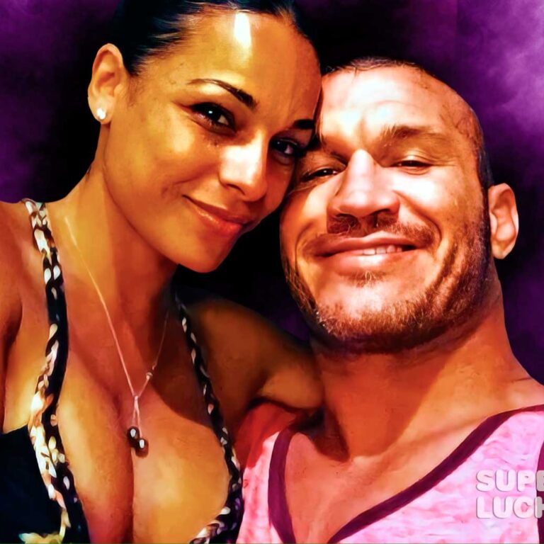 Randy Orton y su esposa Kim Orton