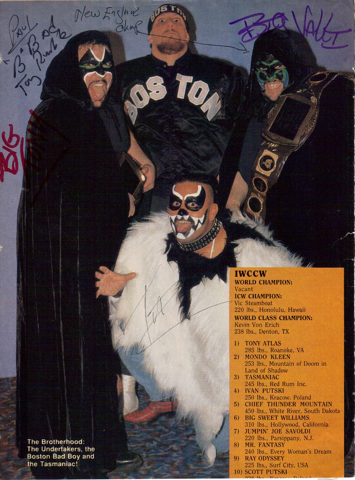 El de WWE no fue el primero La terrorífica historia de los Undertakers