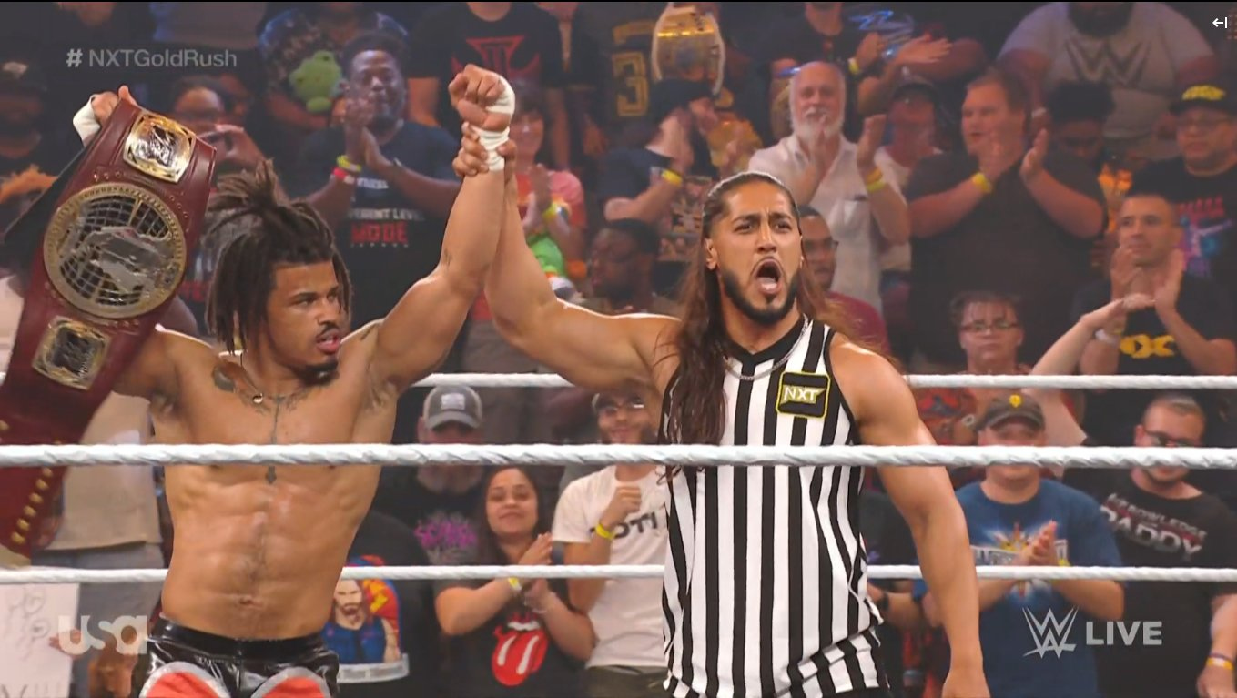 Wes Lee y Mustafa Ali Wes Lee y Mustafa Ali