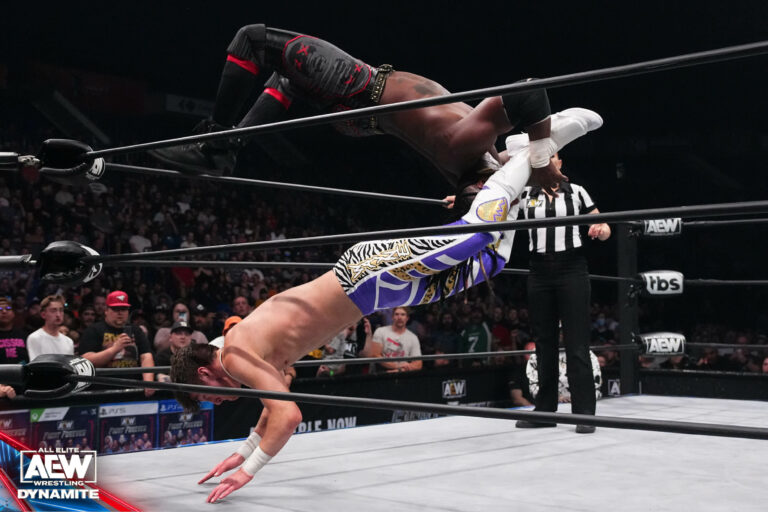 Nick Wayne vs Swerve Strickland en AEW Dynamite