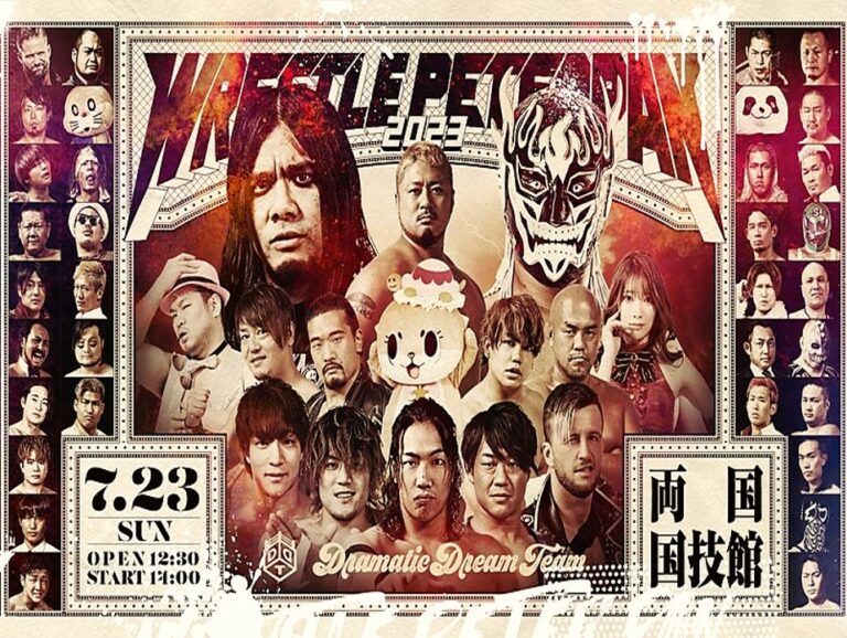 Wrestle Peter Pan 2023 cartel