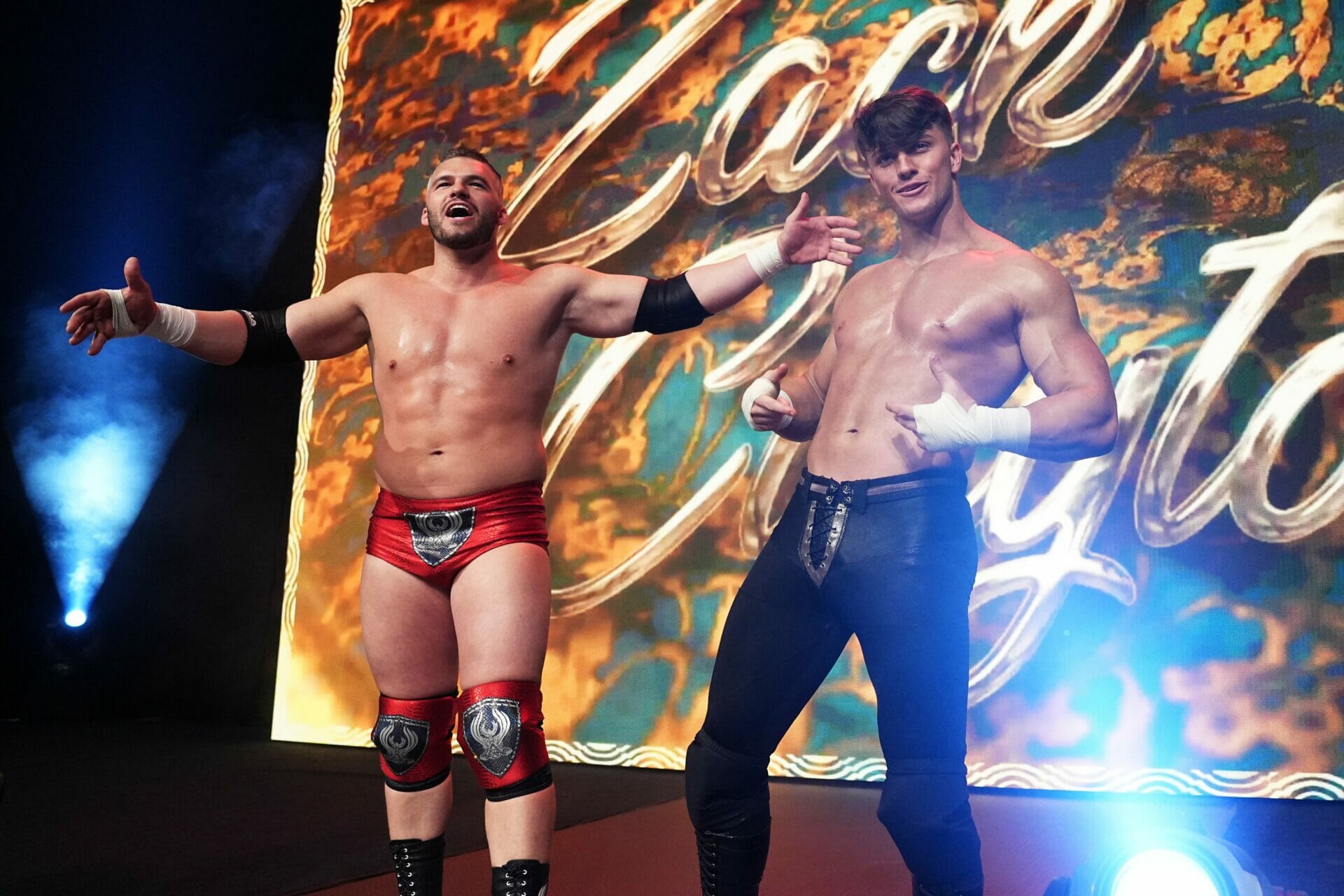 Zack Clayton con Kole Carter en ROH