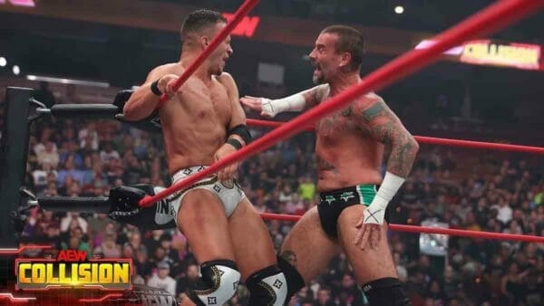 Ricky Starks y CM Punk en AEW Collision 05-08-2023 - AEW