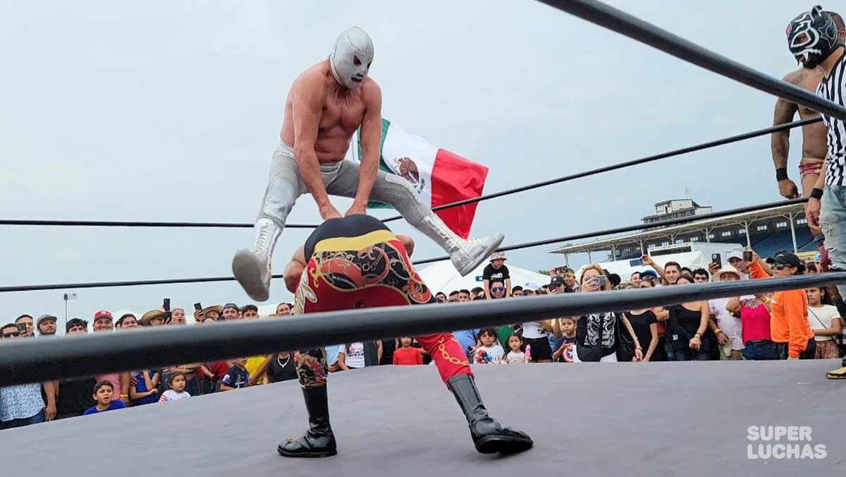 Hijo del Santo en el Festival Latino de Maryland 2023 | 6 de agosto de 2023.