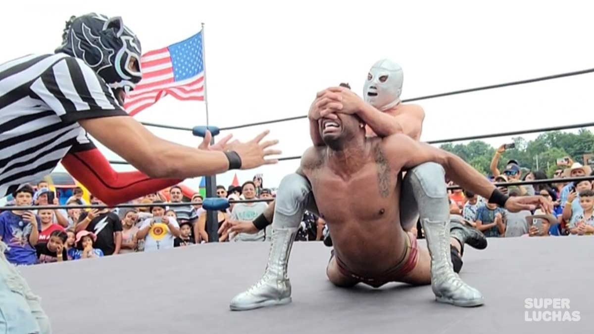 Hijo del Santo en el Festival Latino de Maryland 2023 | 6 de agosto de 2023.