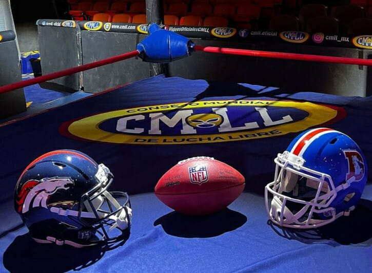 Denver Broncos y el CMLL