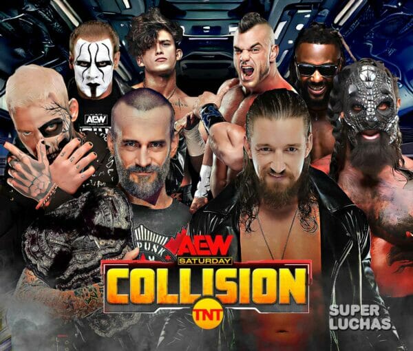 Cobertura y resultados AEW COLLISION 26 de agosto 2023 | A un día de ALL IN