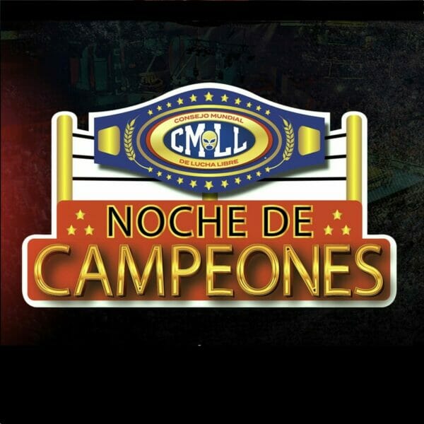 Superluchas - El logo del CMLL “Noche de Campeones 2023”.