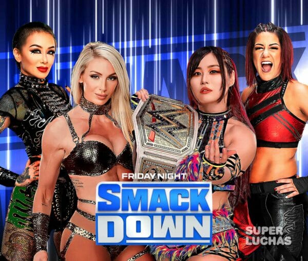 Cobertura y resultados WWE SmackDown 8 de septiembre 2023 | Charlotte Flair y Shotzi vs. Iyo Sky y Bayley