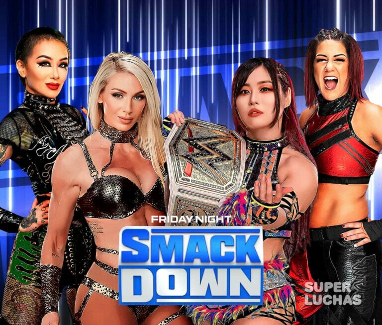 Cobertura y resultados WWE SmackDown 8 de septiembre 2023 | Charlotte Flair y Shotzi vs. Iyo Sky y Bayley