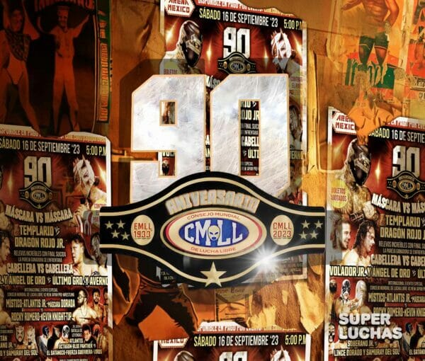 Cobertura y resultados 90 Aniversario del CMLL | Templario vs. Dragón Rojo Jr.