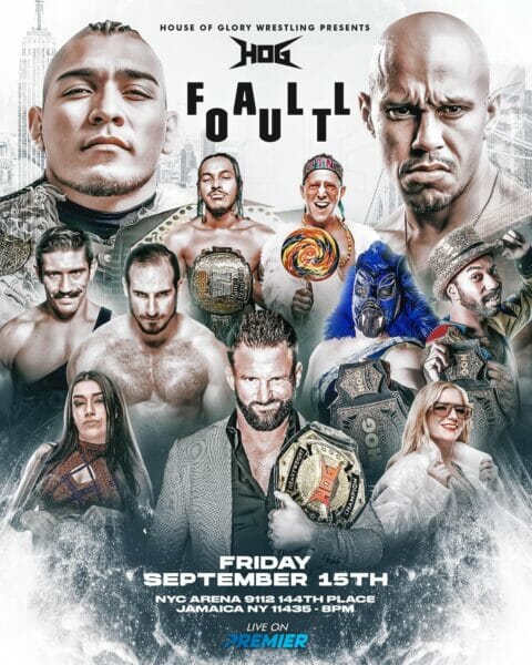 Póster del evento WWE Fall Out.
