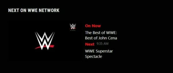 El logo de la wwe sobre un fondo negro.