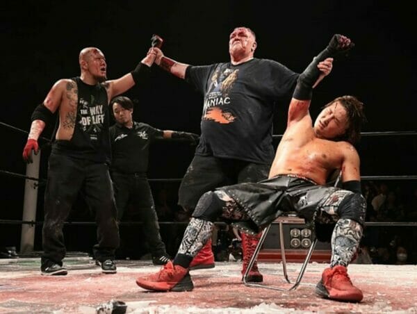 Superluchas - Un grupo de luchadores en un ring de lucha libre participando en el Stardom “5*Star Grand Prix 2023” el Día 17.