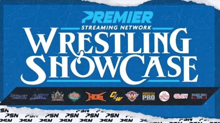 Premier Wrestling Showcase en una red de transmisión.