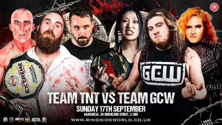El equipo GCW se enfrentará al equipo TNT en el emocionante enfrentamiento de Game Changer Wrestling el 17 de septiembre de 2023.