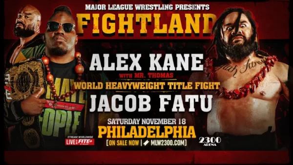 Superluchas - Fightland - Alex Kane vs Jacob Faut anunciado para MLW Fightland