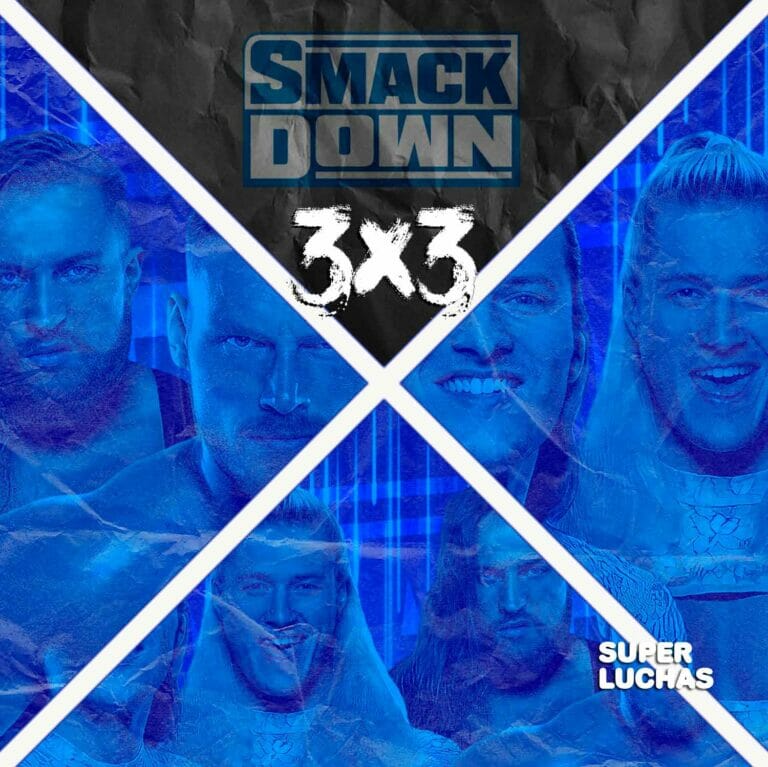 3x3 WWE SmackDown 13 de octubre 2023 | Pretty Deadly vs. Brawling Brutes