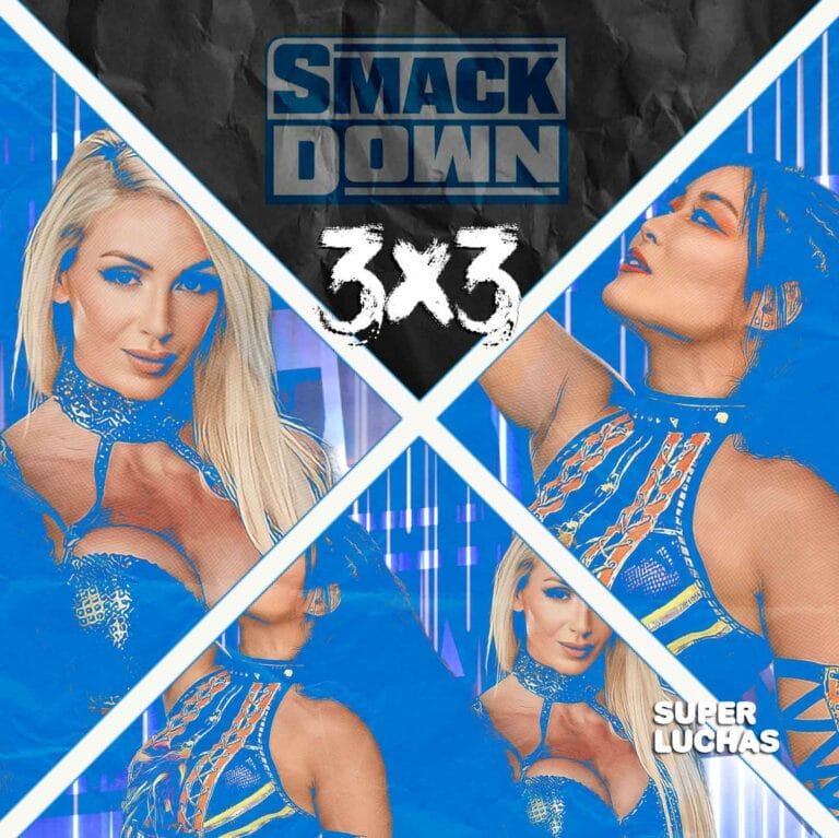 3x3 WWE SmackDown 20 de octubre 2023 | Iyo Sky vs. Charlotte Flair