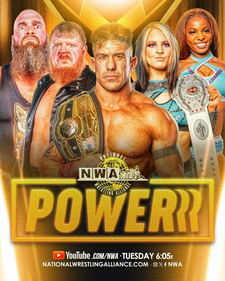 Superluchas - El cartel de poder ninja en Resultados NWA Powerrr 17 de octubre 2023 | Episodio131.