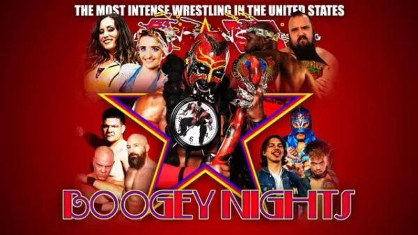 Superluchas - El cartel de Boogey Nights en Resultados Absolute Intense Wrestling del 7 de octubre de 2023.