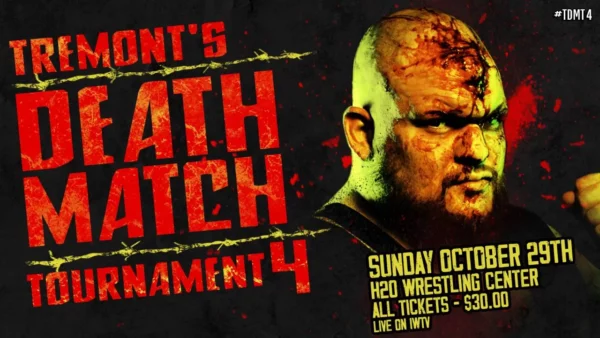 Superluchas - Torneo Deathmatch 4 de Tremont con resultados: H2O Wrestling, 29 de octubre de 2023.
