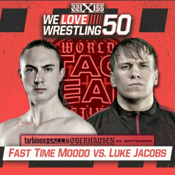 Superluchas - Resultados We Love Wrestling #50 - humor de tiempo rápido vs luke jacobs.