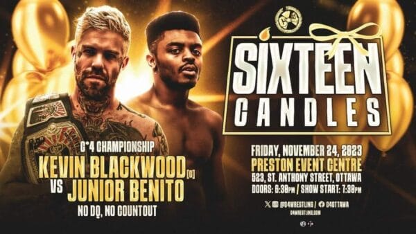 Superluchas - Resultados C*4 Wrestling 28 de noviembre 2023: Kevin Blackwood vs Junior Bento.