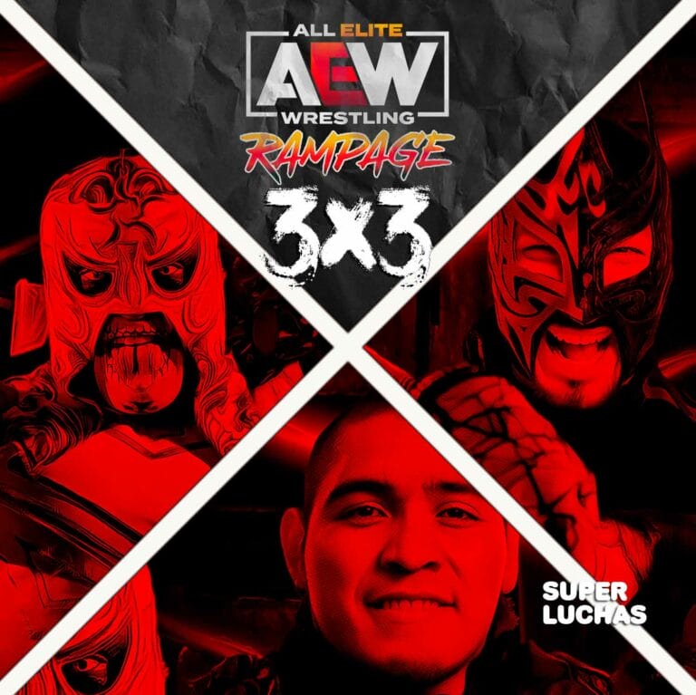 3x3 AEW Rampage 3 de noviembre 2023 | Komander vs. Penta el Zero M vs. Hijo del Vikingo