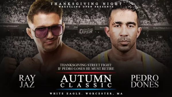 Superluchas - En el emocionante combate de lucha libre del torneo Clásico de Otoño del 23 de noviembre de 2023, los espectadores presenciaron un intenso enfrentamiento entre dos luchadores legendarios llamados Ray Pérez y Ray Dos González. Estén atentos a