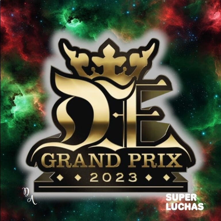 Superluchas - El logo del Gran Premio D-Ou 2023.