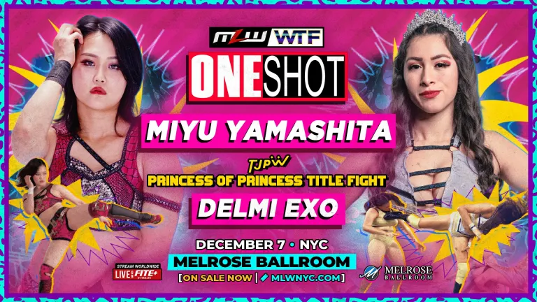 Superluchas - Miyu Yamashita contra Delmi Exo en MLW One-Shot