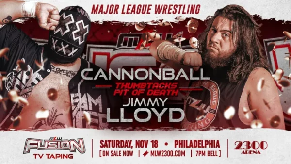 Superluchas - Jimmy Lloyd se enfrenta a Cannonball en un enfrentamiento explosivo en MLW Fightland.