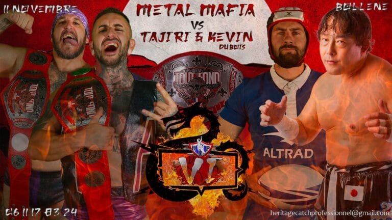 Superluchas - Metal mafia vs Taylor Taylor vs Heritage VI