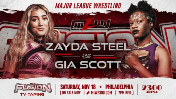 Superluchas - Zayda Steel lucha contra Gia Scott en MLW Fightland.