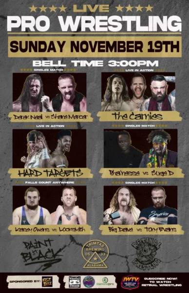 Superluchas - Evento de lucha libre profesional en vivo que se llevará a cabo el domingo 19 de noviembre. ¡Ven a presenciar la acción emocionante y los intensos enfrentamientos en Retinal Wrestling 2023! ¡No te pierdas los emocionantes resultados!