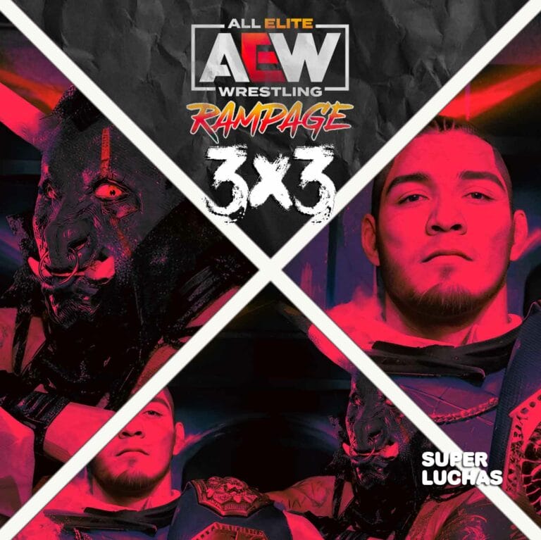 3x3 AEW Rampage 22 de diciembre 2023 | Hijo del Vikingo vs. Black Taurus