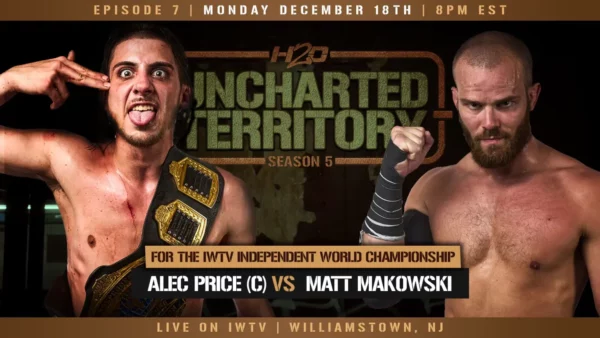 Superluchas - Resultados Territorio Inexplorado 18 de diciembre de 2023 | Alex Price contra Matt Makonnish temporada 5 episodio 7.