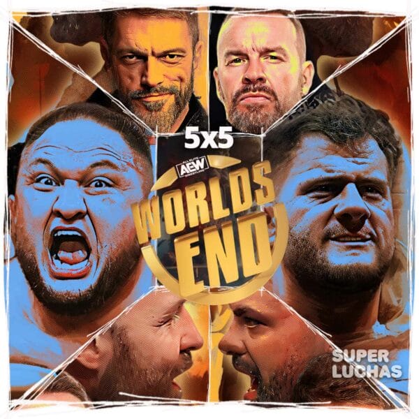 5x5 AEW Worlds End 2023