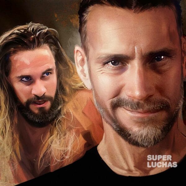 CM Punk y Seth Rollins