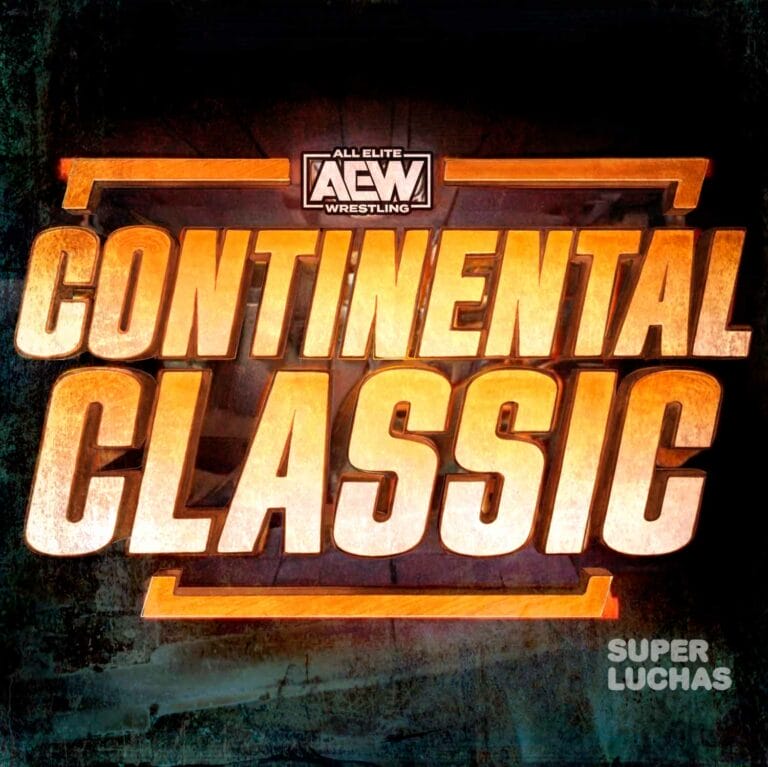 Superluchas - El éxito del logo para AEW Continental Classic.