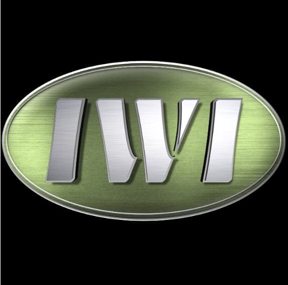 Superluchas - IWI logo on black background presented by the event Independent Wrestling Innovation December 18, 2023.