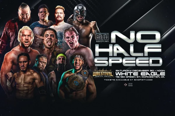 Superluchas - No Half Speed Wrestling presenta Resultados Expect The Unexpected Wrestling el 30 de diciembre de 2023.