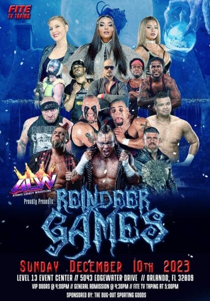 Superluchas - ¡Prepárate para los extraordinarios Juegos de Renos en Resultados Atomic Legacy Wrestling el 10 de diciembre de 2023!