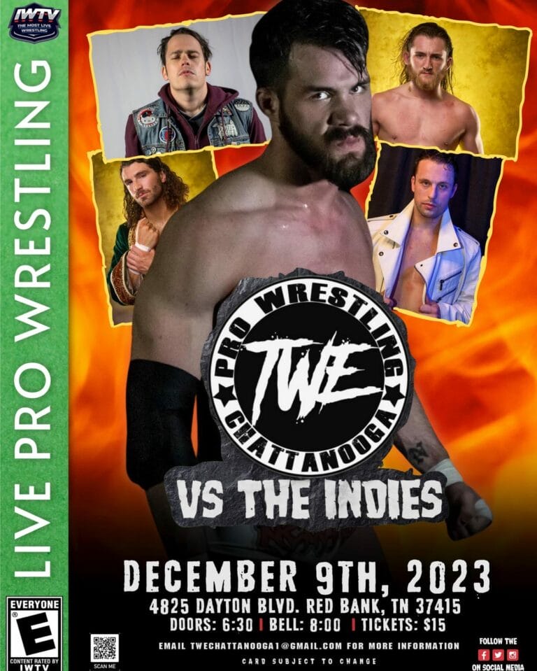 Superluchas - TWE vs. The Indies: Resultados TWE Chattanooga 9 de diciembre 2023