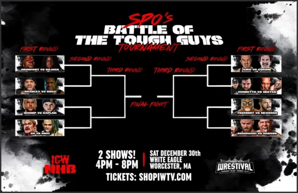 Superluchas - Torneo de la batalla de los tipos duros de Sp.