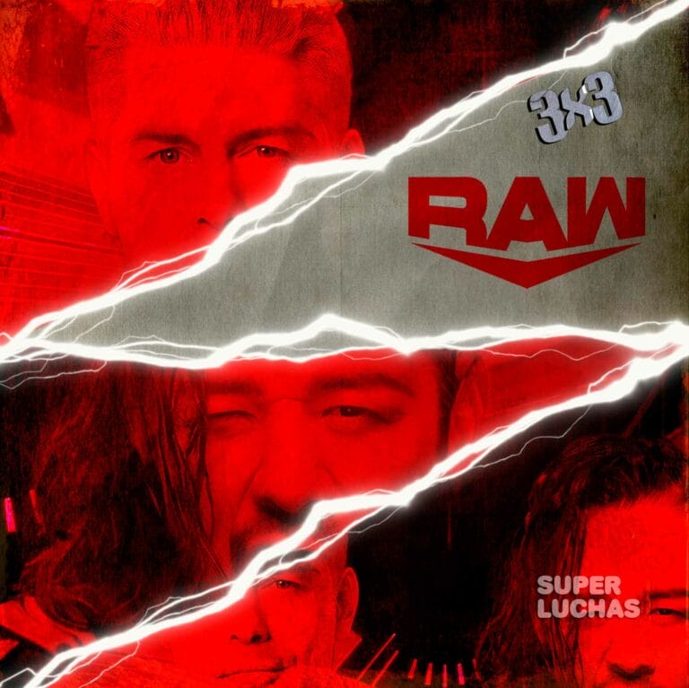 3x3 WWE Raw 8 de enero 2024 | Cody Rhodes vs. Shinsuke Nakamura
