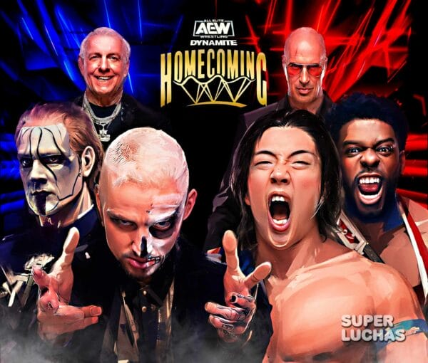 Cobertura y resultados AEW Dynamite 10 de enero 2024 | Sting y Darby Allin vs. Konosuke Takeshita y Powerhouse Hobbs