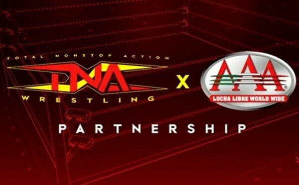 Superluchas - El logo de dma wrestling AAA y la asociación dma wrestling x como parte de su renovada alianza.